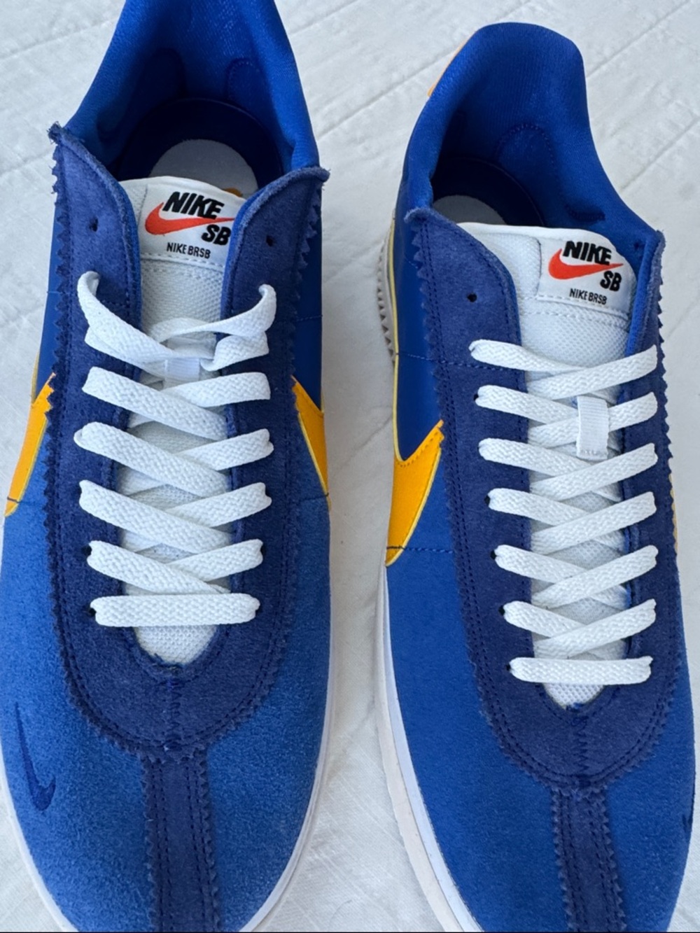 NIKE BRSB Low-Top Suede Sneakers, NEW, Men’s Size 14